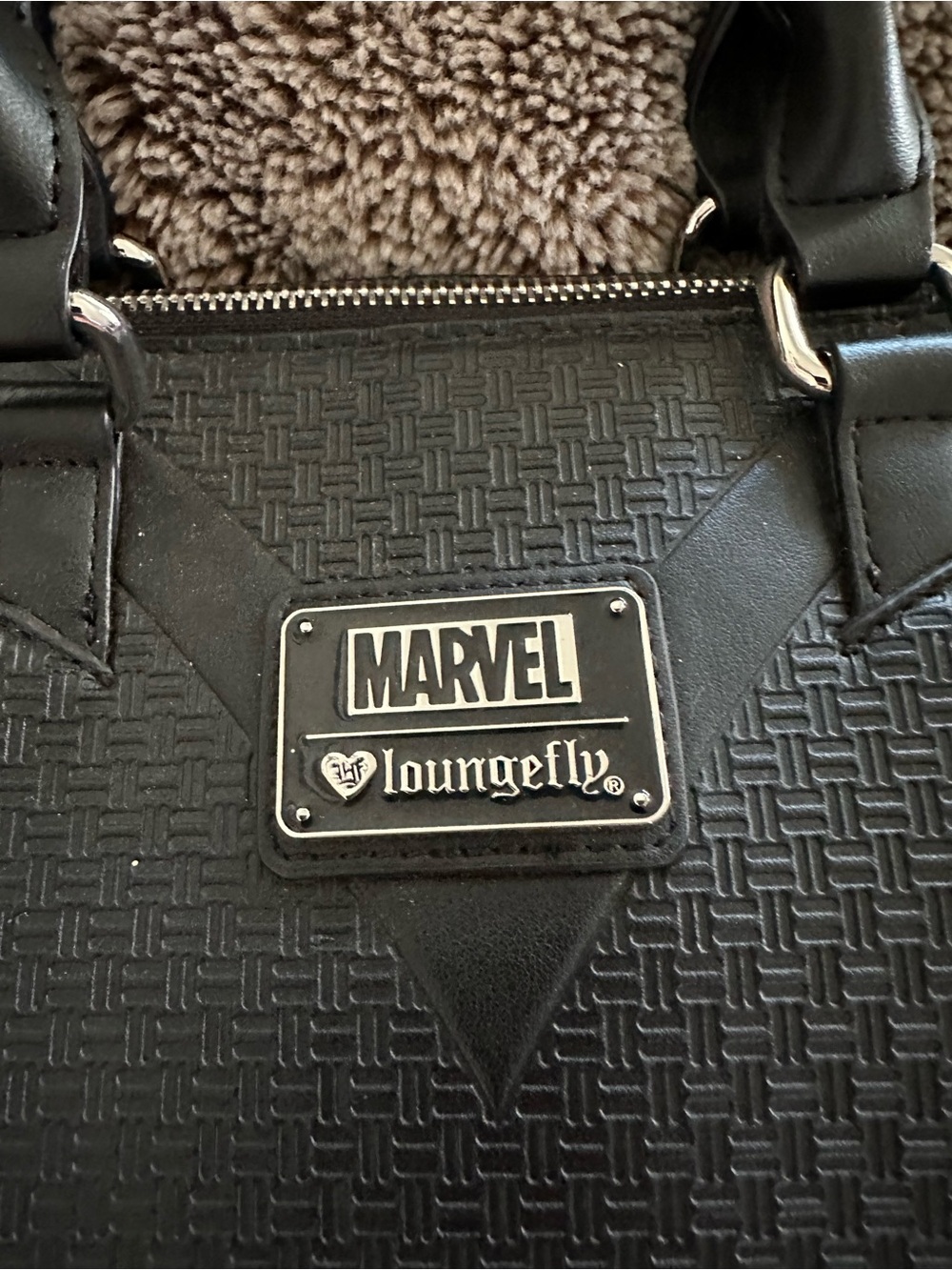 Loungefly Marvel Black Panther Cosplay Crossbody Satchel Bag - Picture 5 of 12